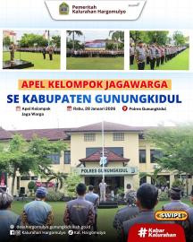 APEL KELOMPOK JAGA WARGA SE KABUPATEN GUNUNGKIDUL